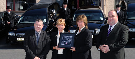 Customer Service Award for Bangor funeral home