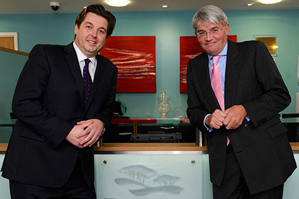 Andrew Mitchell MP visits Head Office and Client Service Centre