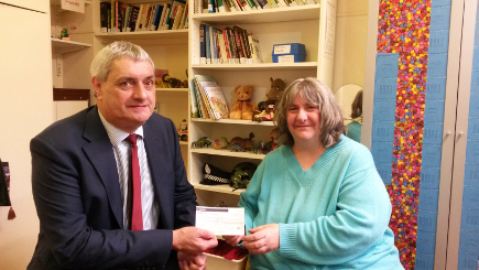 Donation to support bereavement counsellors